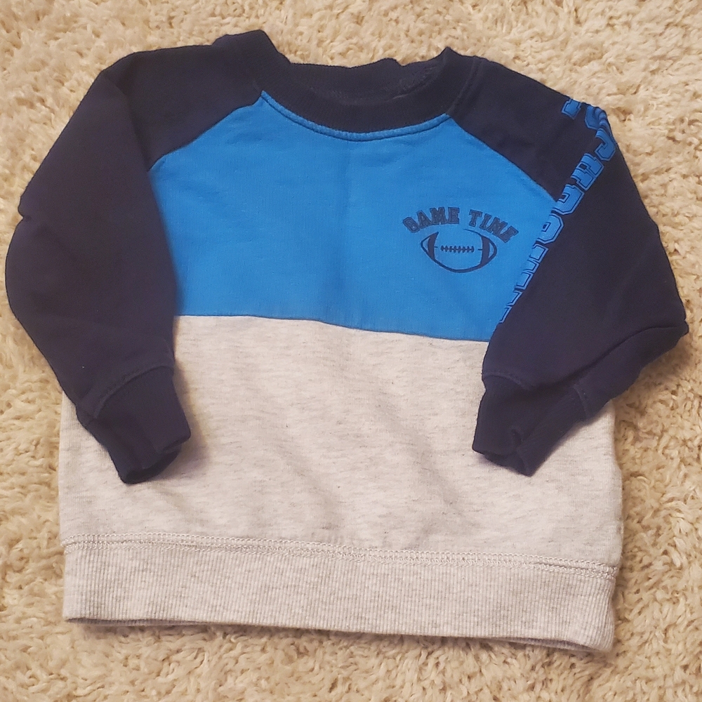 5 For $25 Carter's Long Sleeve Sweatshirt Gametime Size 12 Months